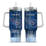 custom tennessee titans geometric prism navy curved tumbler best selling.webp