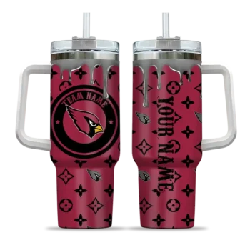 customized arizona cardinals bullseye drips red curved tumbler best selling.webp