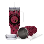 customized arizona cardinals bullseye drips red curved tumbler best selling.webp