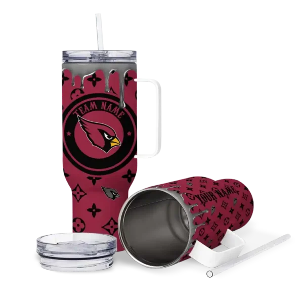 customized arizona cardinals bullseye drips red curved tumbler high quality.webp