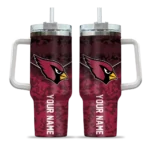 customized arizona cardinals chevron stripe red curved tumbler best selling.webp