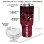customized arizona cardinals chevron stripe red curved tumbler best selling.webp