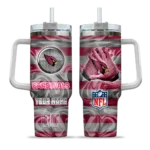 customized arizona cardinals marbled stripes red curved tumbler best selling.webp