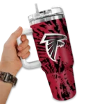 customized atlanta falcons burst swirl red curved tumbler best selling.webp