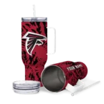 customized atlanta falcons burst swirl red curved tumbler best selling.webp
