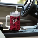 customized atlanta falcons burst swirl red curved tumbler best selling.webp