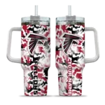 customized atlanta falcons camo mashup red white curved tumbler best selling.webp