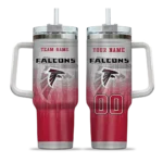 customized atlanta falcons gradient dots red curved tumbler best selling.webp