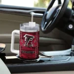 customized atlanta falcons honey streaks red curved tumbler best selling.webp