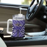 customized baltimore ravens chevron angle purple curved tumbler best selling.webp