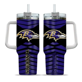 customized baltimore ravens chevron layers purple curved tumbler best selling.webp