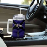 customized baltimore ravens chevron layers purple curved tumbler best selling.webp