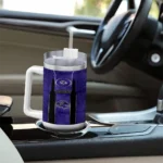 customized baltimore ravens hexagon armor purple curved tumbler best selling.webp