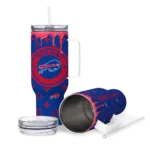customized buffalo bills bullseye drips blue curved tumbler best selling.webp