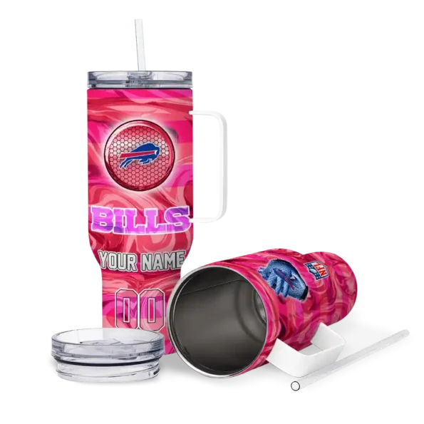 customized buffalo bills marbled stripes blue curved tumbler high quality.webp