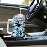 customized carolina panthers camo mashup blue white curved tumbler best selling.webp