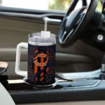 customized chicago bears claw cut blue black curved tumbler best selling.webp