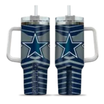 customized dallas cowboys chevron layers blue curved tumbler best selling.webp