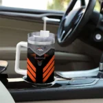 customized denver broncos arrow armor orange black curved tumbler best selling.webp