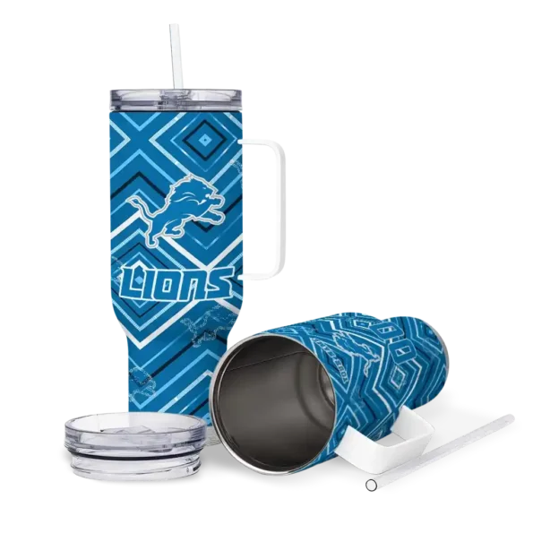 customized detroit lions bold diamonds blue curved tumbler high quality.webp