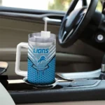 customized detroit lions hex texture blue curved tumbler best selling.webp