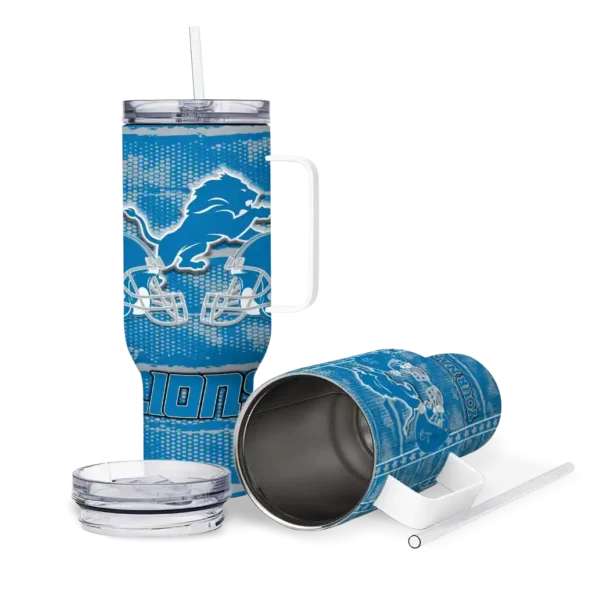 customized detroit lions honey streaks blue curved tumbler high quality.webp