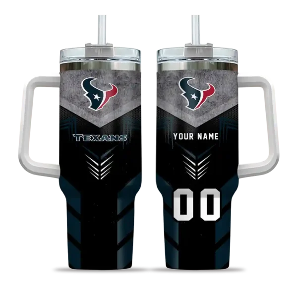 customized houston texans arrow armor blue black curved tumbler best selling.webp