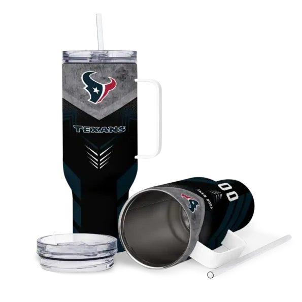 customized houston texans arrow armor blue black curved tumbler high quality.webp