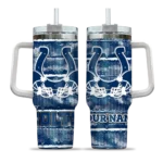 customized indianapolis colts honey streaks blue curved tumbler best selling.webp