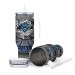 customized indianapolis colts superman shield blue gray curved tumbler best selling.webp