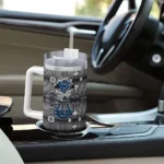 customized indianapolis colts superman shield blue gray curved tumbler best selling.webp