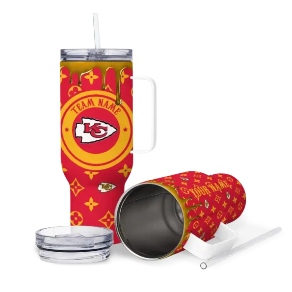 customized kansas city chiefs bullseye drips red curved tumbler high quality.webp