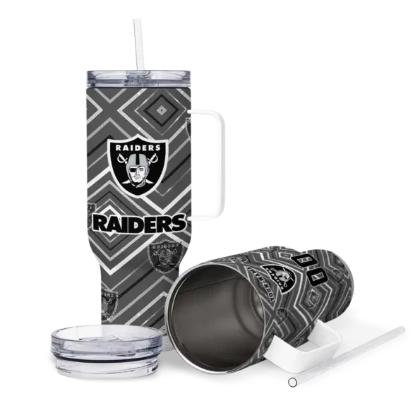 customized las vegas raiders bold diamonds black curved tumbler high quality.webp