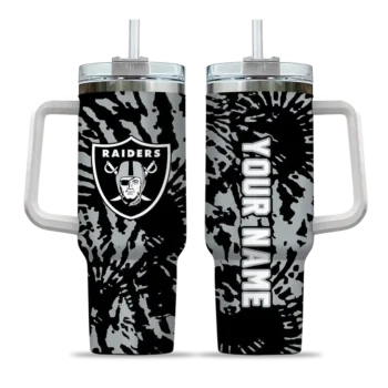 customized las vegas raiders burst swirl black curved tumbler best selling.webp