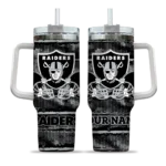 customized las vegas raiders honey streaks black curved tumbler best selling.webp