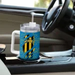 customized los angeles chargers claw cut blue black curved tumbler best selling.webp