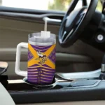 customized minnesota vikings chevron layers purple curved tumbler best selling.webp