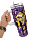 customized minnesota vikings claw cut purple black curved tumbler best selling.webp