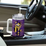 customized minnesota vikings claw cut purple black curved tumbler best selling.webp
