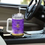 customized minnesota vikings geometric prism purple curved tumbler best selling.webp