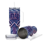 customized new york giants chevron angle blue curved tumbler best selling.webp