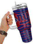 customized new york giants chevron layers blue curved tumbler best selling.webp