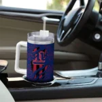 customized new york giants claw cut blue black curved tumbler best selling.webp