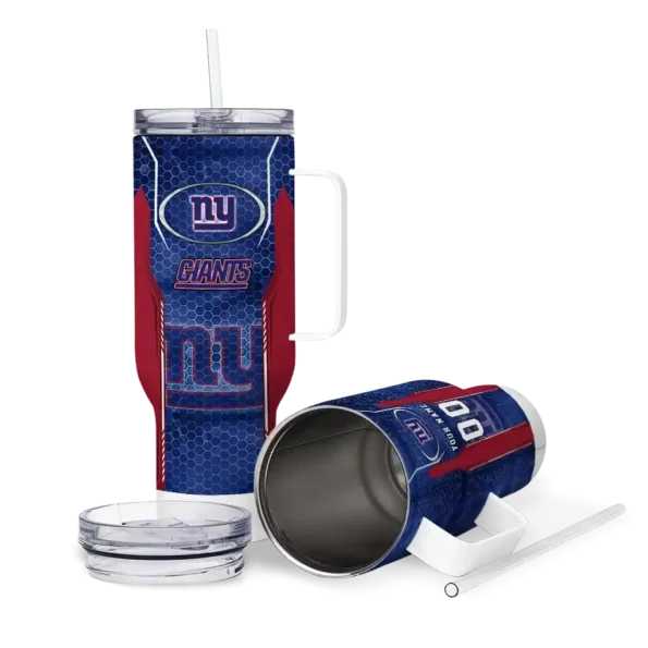 customized new york giants hexagon armor blue curved tumbler high quality.webp