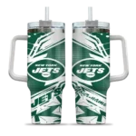 customized new york jets abstract paths green curved tumbler best selling.webp