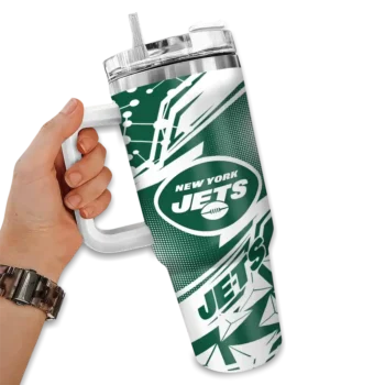 customized new york jets abstract paths green curved tumbler fashion forward.webp