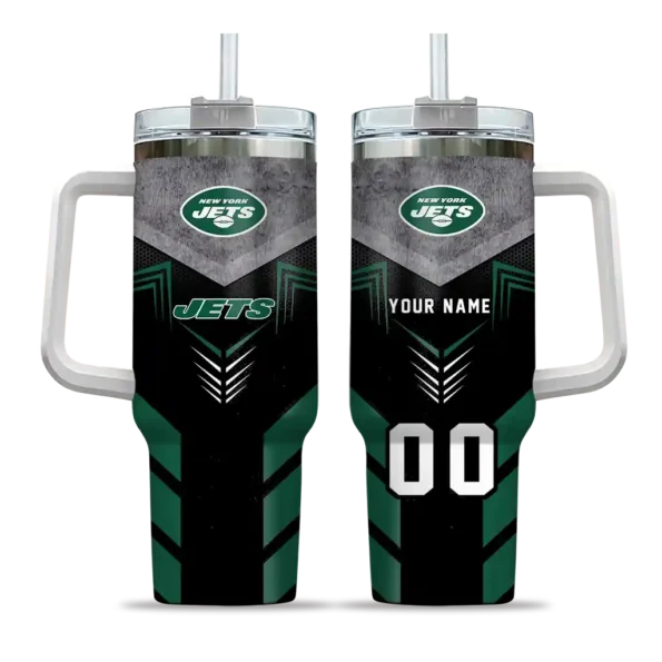customized new york jets arrow armor green black curved tumbler best selling.webp