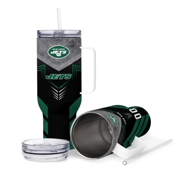 customized new york jets arrow armor green black curved tumbler high quality.webp