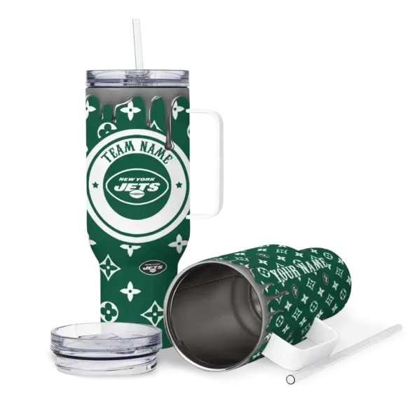customized new york jets bullseye drips green curved tumbler high quality.webp
