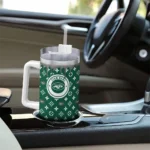 customized new york jets bullseye drips green curved tumbler best selling.webp